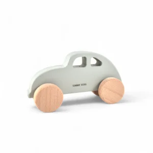 Classic Car Wooden Push Car - Beetle - SAGE