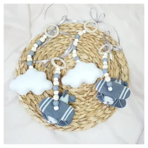 Aeroplane Dangles - GREY