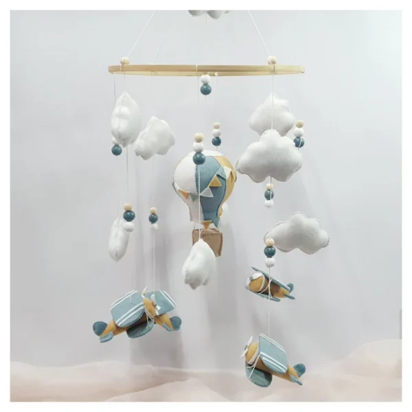 Aeroplane Mobile - DOVE BLUE & NEUTRAL