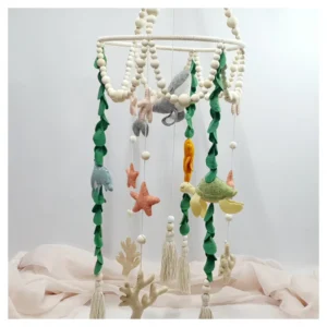 Boho Beaded Sea Theme Mobile