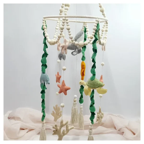 Boho Beaded Sea Theme Mobile