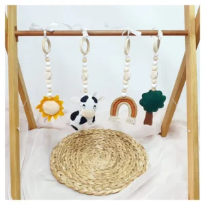 Boho Cow Dangle Set