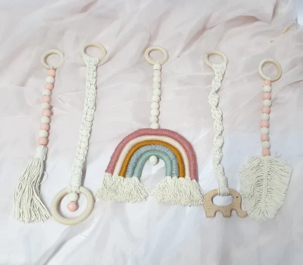 Macrame Boho Dangles - MULTI COLOURS