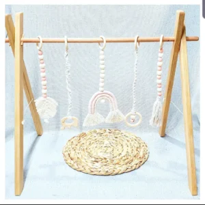 Macrame Boho Dangles - PINK