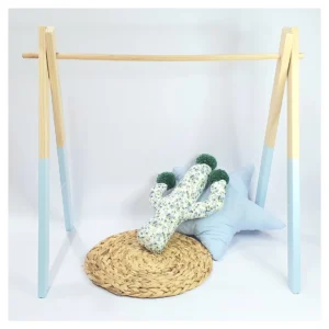 Pine Wood Play Gym - BABY BLUE
