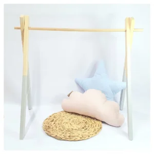 Pine Wood Play Gym - GREY