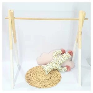 Pine Wood Play Gym - WHITE