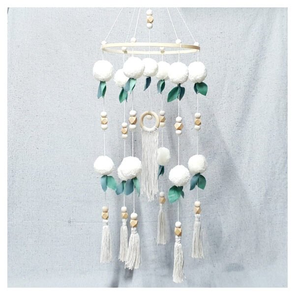Pom Pom Boho Mobile