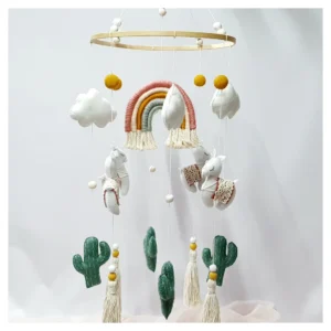 Rainbow & Lama Mobile - MULTI COLOURS