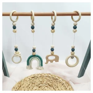 Simplistic Macrame Dangle Set - CASTLETON GREEN