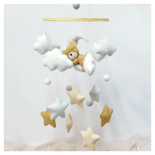 So Dreamy Bear Mobile - GREY