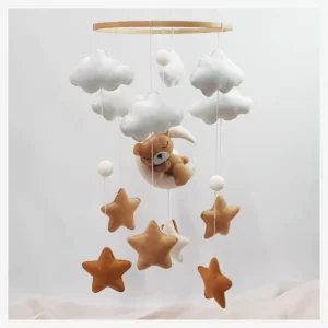 So Dreamy Bear Mobile - TAN