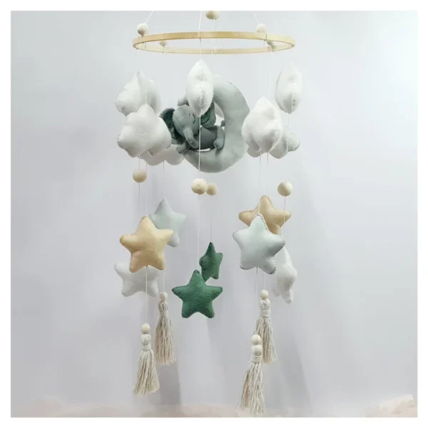 So Dreamy Elephant Mobile